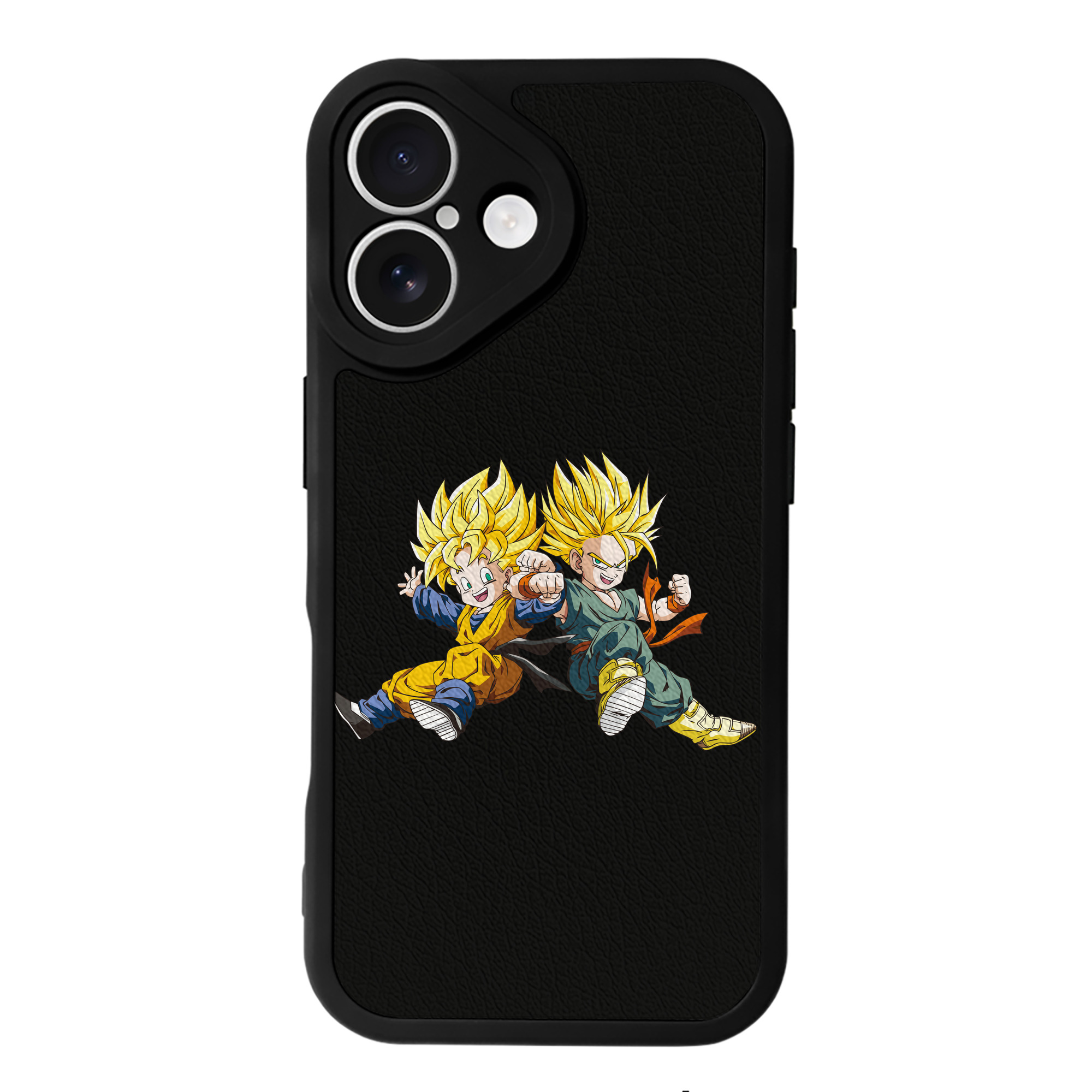 （画像用） ドラゴンボール 孫悟空（そん ごくう）Son Goku カカロット DRAGON BALL Kakarotto 【iPhone 16シリーズ対応】シリコンスマホケース（レザー調） 材質：シリコン